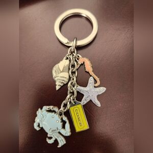 Coach Summer Beach Keychain Vintage
